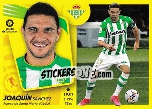Sticker Joaquín (16) - Liga Spagnola 2021-2022 n. 148 - Colecciones ESTE