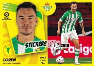 Sticker Loren (19B) - Liga Spagnola 2021-2022 n. 152 - Colecciones ESTE