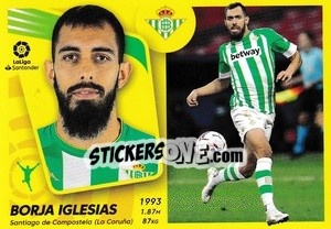 Cromo Borja Iglesias (20) - Liga Spagnola 2021-2022 n. 153 - Colecciones ESTE