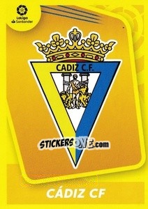 Sticker Escudo Cádiz CF (1) - Liga Spagnola 2021-2022 - Colecciones ESTE