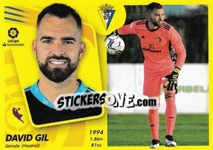 Sticker David Gil (6) - Liga Spagnola 2021-2022 n. 166 - Colecciones ESTE