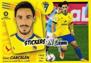 Sticker Carcelén (7A) - Liga Spagnola 2021-2022 n. 167 - Colecciones ESTE