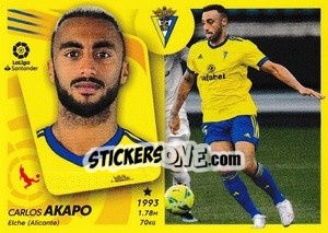 Sticker Akapo (7B) - Liga Spagnola 2021-2022 n. 168 - Colecciones ESTE