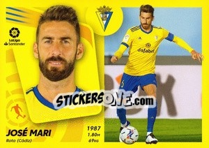 Sticker José Mari (12) - Liga Spagnola 2021-2022 n. 173 - Colecciones ESTE