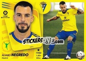 Sticker Negredo (20) - Liga Spagnola 2021-2022 n. 182 - Colecciones ESTE