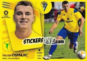 Sticker Osmajic (17BIS) - Liga Spagnola 2021-2022 n. 183 - Colecciones ESTE