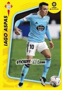 Sticker Iago Aspas (3) - Liga Spagnola 2021-2022 n. 193 - Colecciones ESTE