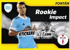 Figurina Rookie Impact: Fontán (4) - Liga Spagnola 2021-2022 - Colecciones ESTE