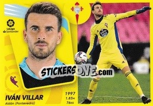 Sticker Iván Villar (6) - Liga Spagnola 2021-2022 n. 196 - Colecciones ESTE