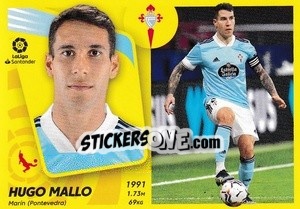 Cromo Hugo Mallo (7) - Liga Spagnola 2021-2022 - Colecciones ESTE