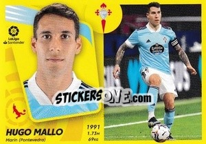 Sticker Hugo Mallo (7) - Liga Spagnola 2021-2022 n. 197 - Colecciones ESTE