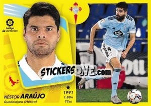 Sticker Araújo (10) - Liga Spagnola 2021-2022 - Colecciones ESTE