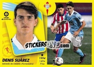 Sticker Denis Suárez (16) - Liga Spagnola 2021-2022 n. 208 - Colecciones ESTE