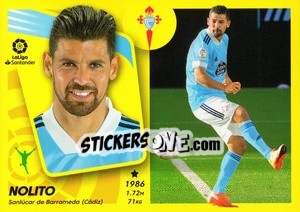 Sticker Nolito (18) - Liga Spagnola 2021-2022 - Colecciones ESTE