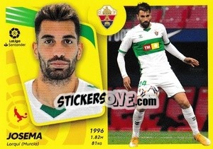 Sticker Josema (10) - Liga Spagnola 2021-2022 n. 231 - Colecciones ESTE
