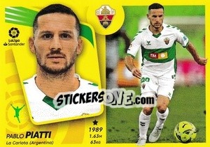Sticker Piatti (20A) - Liga Spagnola 2021-2022 n. 242 - Colecciones ESTE