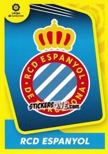 Sticker Escudo RCD Espanyol (1) - Liga Spagnola 2021-2022 - Colecciones ESTE