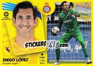 Cromo Diego López (5) - Liga Spagnola 2021-2022 - Colecciones ESTE