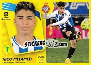 Cromo Nico Melamed (17) - Liga Spagnola 2021-2022 - Colecciones ESTE