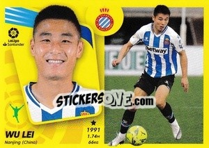 Sticker Wu Lei (19B) - Liga Spagnola 2021-2022 - Colecciones ESTE