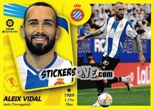Sticker Aleix Vidal (13BIS) - Liga Spagnola 2021-2022 - Colecciones ESTE