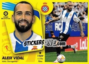 Sticker Aleix Vidal (13BIS) - Liga Spagnola 2021-2022 n. 274 - Colecciones ESTE