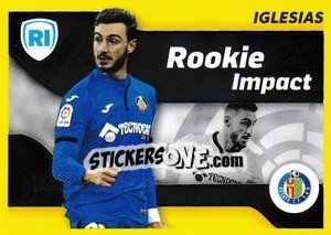 Sticker Rookie Impact: Iglesias (4) - Liga Spagnola 2021-2022 n. 284 - Colecciones ESTE