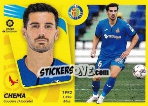 Figurina Chema (9) - Liga Spagnola 2021-2022 - Colecciones ESTE