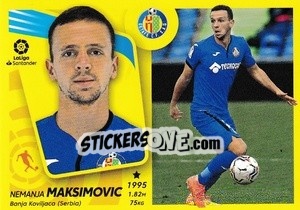 Sticker Maksimovic (15) - Liga Spagnola 2021-2022 n. 297 - Colecciones ESTE
