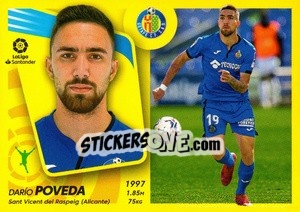 Sticker Poveda (18) - Liga Spagnola 2021-2022 n. 300 - Colecciones ESTE