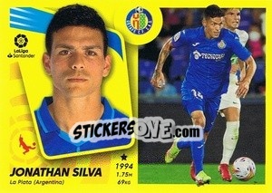 Cromo Jonathan Silva (12BIS) - Liga Spagnola 2021-2022 n. 307 - Colecciones ESTE
