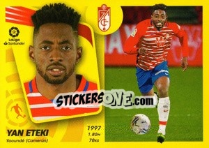 Sticker Yan Eteki (15B) - Liga Spagnola 2021-2022 n. 327 - Colecciones ESTE