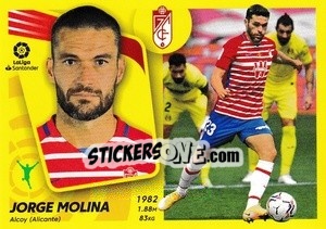 Sticker Jorge Molina (19) - Liga Spagnola 2021-2022 - Colecciones ESTE