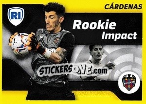 Sticker Rookie Impact: Cárdenas (4) - Liga Spagnola 2021-2022 - Colecciones ESTE
