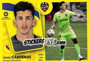 Sticker Cárdenas (6) - Liga Spagnola 2021-2022 n. 346 - Colecciones ESTE