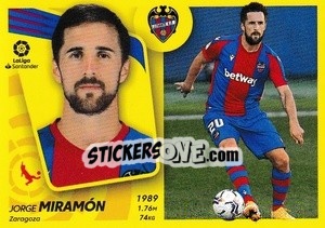 Sticker Miramón (7A) - Liga Spagnola 2021-2022 n. 347 - Colecciones ESTE