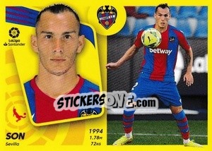 Sticker Son (7B) - Liga Spagnola 2021-2022 n. 348 - Colecciones ESTE