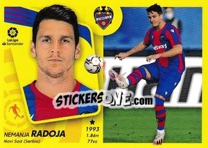 Sticker Radoja (12A) - Liga Spagnola 2021-2022 n. 354 - Colecciones ESTE