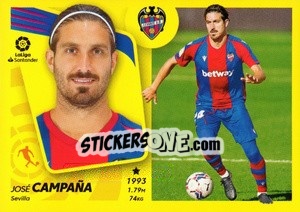 Sticker Campaña (14) - Liga Spagnola 2021-2022 n. 357 - Colecciones ESTE