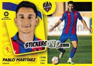 Sticker Pablo Martínez (15BIS) - Liga Spagnola 2021-2022 n. 365 - Colecciones ESTE