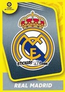 Sticker Escudo Real Madrid (1) - Liga Spagnola 2021-2022 - Colecciones ESTE