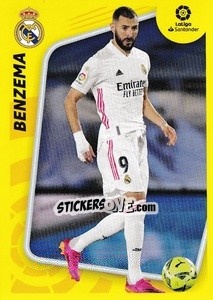 Sticker Benzema (3) - Liga Spagnola 2021-2022 - Colecciones ESTE