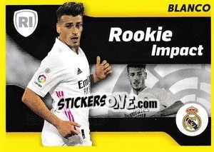 Cromo Rookie Impact: Blanco (4) - Liga Spagnola 2021-2022 - Colecciones ESTE