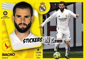 Sticker Nacho (9) - Liga Spagnola 2021-2022 n. 379 - Colecciones ESTE
