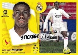 Sticker Mendy (12A) - Liga Spagnola 2021-2022 n. 382 - Colecciones ESTE