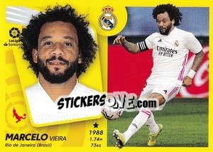 Figurina Marcelo (12B) - Liga Spagnola 2021-2022 - Colecciones ESTE