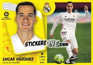 Sticker Lucas Vázquez (16B) - Liga Spagnola 2021-2022 - Colecciones ESTE