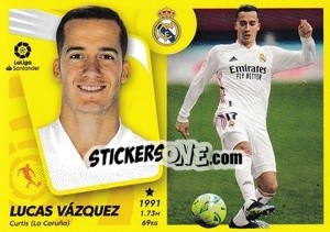 Sticker Lucas Vázquez (16B) - Liga Spagnola 2021-2022 n. 388 - Colecciones ESTE