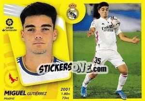 Sticker Miguel Gutiérrez (10BIS) - Liga Spagnola 2021-2022 n. 395 - Colecciones ESTE