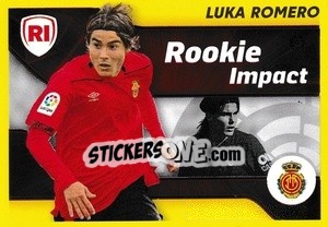 Sticker Rookie Impact: Luka Romero (4) - Liga Spagnola 2021-2022 n. 404 - Colecciones ESTE